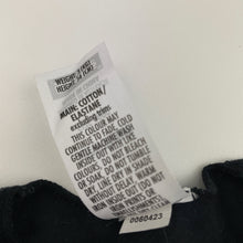 Load image into Gallery viewer, Unisex Bonds, black stretchy bodysuit / romper, EUC, size 0000,  