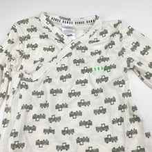 Load image into Gallery viewer, Boys Bonds, viscose/bamboo/cotton blend coverall / romper, EUC, size 000,  