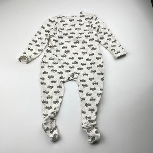 Boys Bonds, viscose/bamboo/cotton blend coverall / romper, EUC, size 000,  