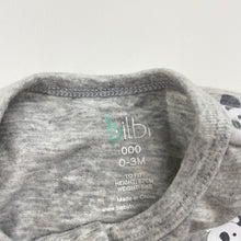 Load image into Gallery viewer, Unisex Bilbi, stretchy zip coverall / romper, koalas, EUC, size 000,  