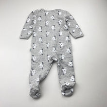 Load image into Gallery viewer, Unisex Bilbi, stretchy zip coverall / romper, koalas, EUC, size 000,  