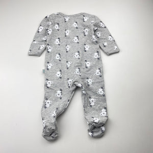 Unisex Bilbi, stretchy zip coverall / romper, koalas, EUC, size 000,  