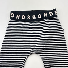 Load image into Gallery viewer, Unisex Bonds, striped stretchy leggings / bottoms, EUC, size 0000,  
