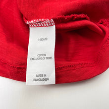 Load image into Gallery viewer, Girls KID, red cotton broderie trim top, EUC, size 3,  
