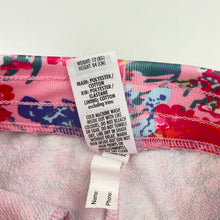 Load image into Gallery viewer, Girls Bonds, colourful floral Digi Sweats track pants / bottoms, EUC, size 1,  