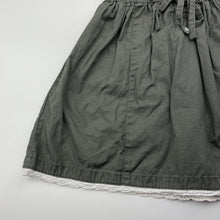 Load image into Gallery viewer, Girls Calvin Klein Jeans, khaki cotton shirt dress, FUC, size 5, L: 55cm