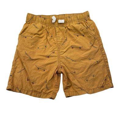Boys Anko, cotton shorts, elasticated, skateboards, GUC, size 8,  