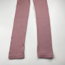 Load image into Gallery viewer, Girls Anko, ribbed stretchy leggings, inside leg: 54cm, EUC, size 8,  