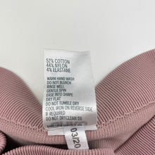 Load image into Gallery viewer, Girls Anko, ribbed stretchy leggings, inside leg: 54cm, EUC, size 8,  