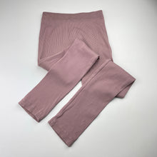 Load image into Gallery viewer, Girls Anko, ribbed stretchy leggings, inside leg: 54cm, EUC, size 8,  
