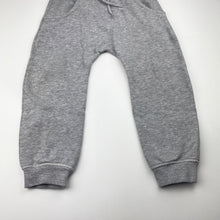 Load image into Gallery viewer, Boys Tilt, grey fleece-lined track pants, elasticared, EUC, size 4,  