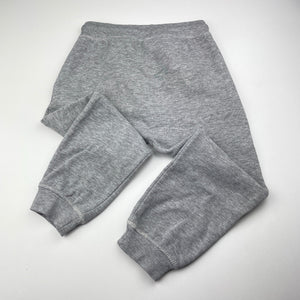 Boys Tilt, grey fleece-lined track pants, elasticared, EUC, size 4,  