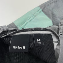 Load image into Gallery viewer, Boys Hurley, lightweight stretch boardshorts, FUC, size 14,  