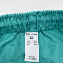 Load image into Gallery viewer, Boys Brilliant Basics, lightweight boardshorts, elasticated, GUC, size 12,  