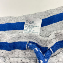 Load image into Gallery viewer, Boys Anko, grey fleece-lined track pants, elasticared, FUC, size 4,  