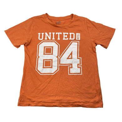 Boys KID, orange cotton tee / top, GUC, size 5,  
