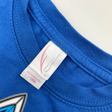 Load image into Gallery viewer, Boys Cotton Heritage, blue cotton tee / top, surfboards, FUC, size 1-2,  