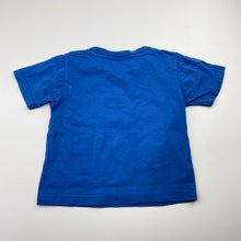 Load image into Gallery viewer, Boys Cotton Heritage, blue cotton tee / top, surfboards, FUC, size 1-2,  
