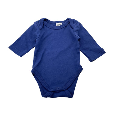 Unisex Baby Berry, soft cotton bodysuit / romper, GUC, size 000,  