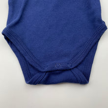 Load image into Gallery viewer, Unisex Baby Berry, soft cotton bodysuit / romper, GUC, size 000,  