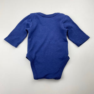 Unisex Baby Berry, soft cotton bodysuit / romper, GUC, size 000,  