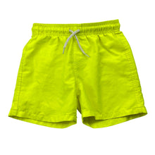 Load image into Gallery viewer, Boys Anko, fluoro yellow boardshorts, elasticated, EUC, size 6,  