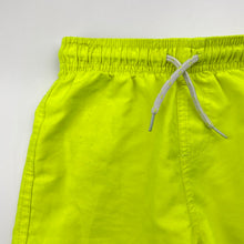 Load image into Gallery viewer, Boys Anko, fluoro yellow boardshorts, elasticated, EUC, size 6,  