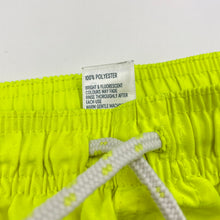 Load image into Gallery viewer, Boys Anko, fluoro yellow boardshorts, elasticated, EUC, size 6,  