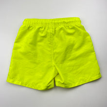 Load image into Gallery viewer, Boys Anko, fluoro yellow boardshorts, elasticated, EUC, size 6,  