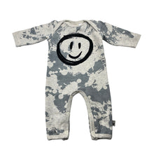 Load image into Gallery viewer, Unisex Milk &amp; Masuki, organic cotton romper, small mark at neck, FUC, size 0000,  