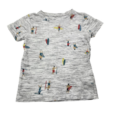 Boys Anko, grey marle tee / top, surfers, FUC, size 4,  