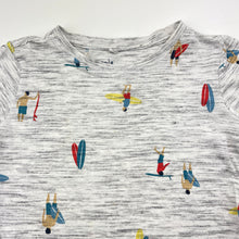 Load image into Gallery viewer, Boys Anko, grey marle tee / top, surfers, FUC, size 4,  