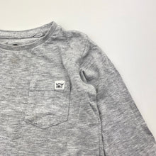 Load image into Gallery viewer, Boys Cotton On, grey marle long sleeve tee / top, FUC, size 2,  