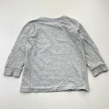Load image into Gallery viewer, Boys Cotton On, grey marle long sleeve tee / top, FUC, size 2,  