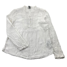 Load image into Gallery viewer, Girls Zara, lightweight cotton embroidered long sleeve blouse / top, GUC, size 7-8,  