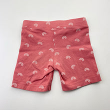 Load image into Gallery viewer, Girls Anko, stretchy bike shorts, rainbows, GUC, size 4,  