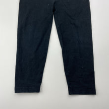 Load image into Gallery viewer, Girls Anko, black stretchy leggings, inside leg: 26cm, FUC, size 2,  
