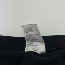 Load image into Gallery viewer, Girls Anko, black stretchy leggings, inside leg: 26cm, FUC, size 2,  