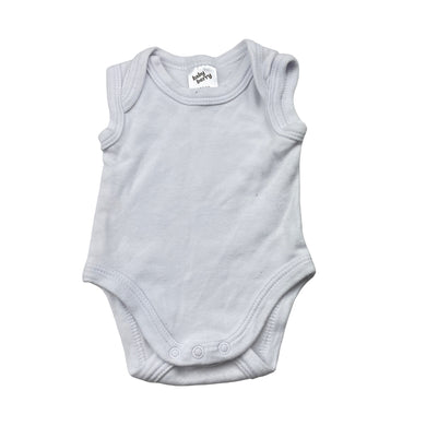Unisex Baby Berry, soft cotton bodysuit / romper, EUC, size 00000,  