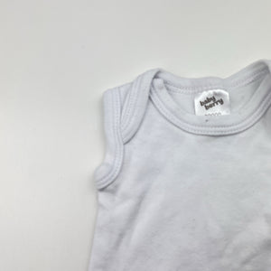 Unisex Baby Berry, soft cotton bodysuit / romper, EUC, size 00000,  