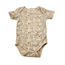 Load image into Gallery viewer, Unisex GEM LOOK, soft feel organic cotton bodysuit / romper, EUC, size 000-00,  