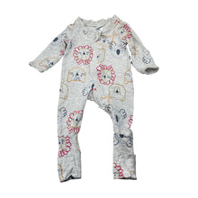 Load image into Gallery viewer, Unisex Anko, stretchy zip coverall / romper, FUC, size 00000,  