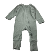 Load image into Gallery viewer, Unisex Baby Berry, soft feel, stretchy zip coverall / romper, GUC, size 000,  