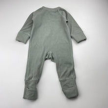 Load image into Gallery viewer, Unisex Baby Berry, soft feel, stretchy zip coverall / romper, GUC, size 000,  
