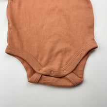 Load image into Gallery viewer, Unisex Target, ribbed organic cottonblend bodysuit / romper, EUC, size 000,  