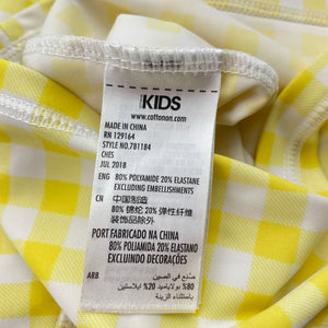 Girls Cotton On, long sleeve rashi / swim top, EUC, size 000,  