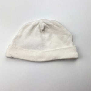 Unisex M&S, soft cotton hat / beanie, EUC, size 00000,  
