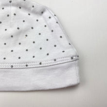 Load image into Gallery viewer, Unisex bub., organic cotton hat / beanie , EUC, size 0000,  
