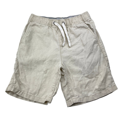Boys Anko, linen shorts, elasticated, light mark on back, FUC, size 8,  