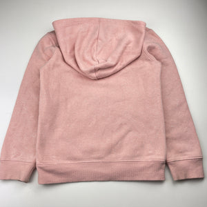 Girls Anko, fleece-lined hoodie sweater, sequin butterflies, light marks left cuff, FUC, size 7,  